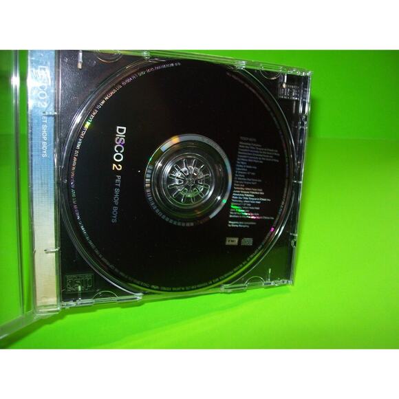 Pet Shop Boys Disco 2 CD JAPAN With Inserts Electronica New Wave Synth-Pop 1994 - Picture 6 of 7